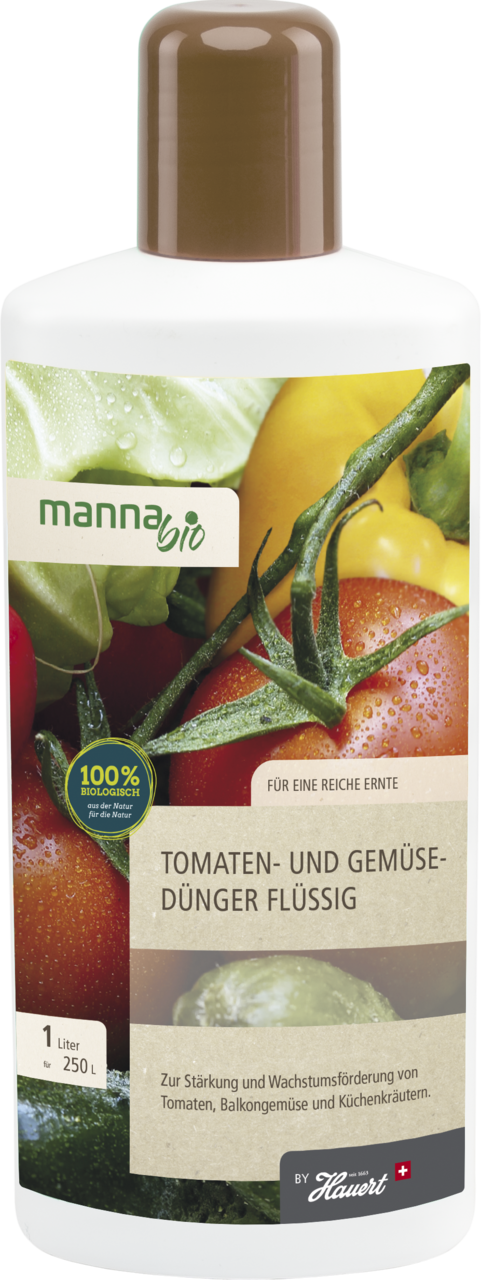 MANNA Bio Tomaten- und Gemüsedünger Flüssig